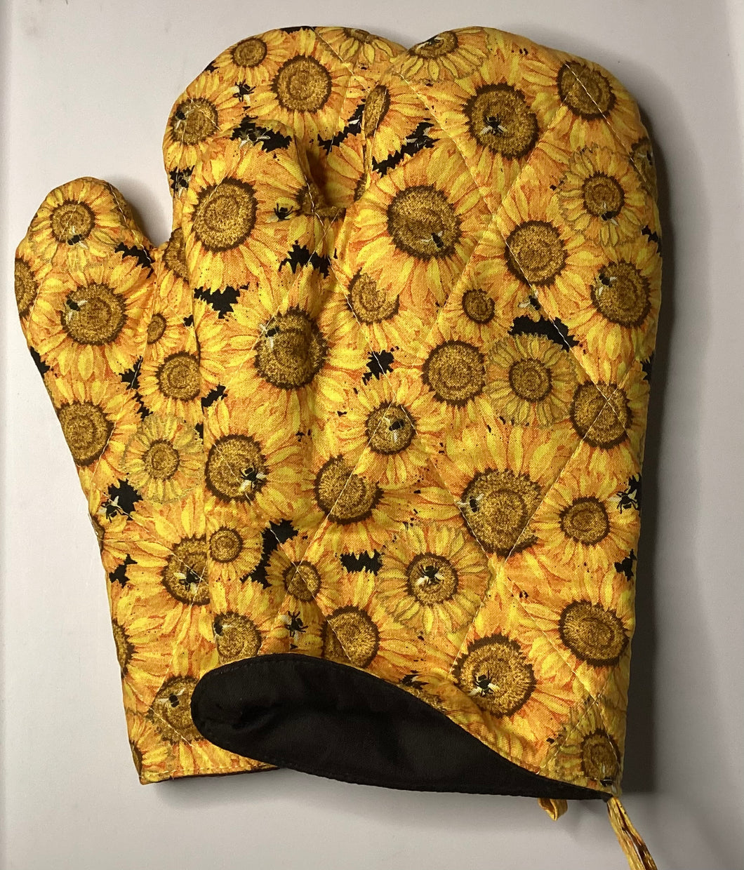 Oven Mitt Set: Sunflowers