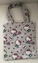 Load image into Gallery viewer, Tote Bag Mini: Kitty Gray
