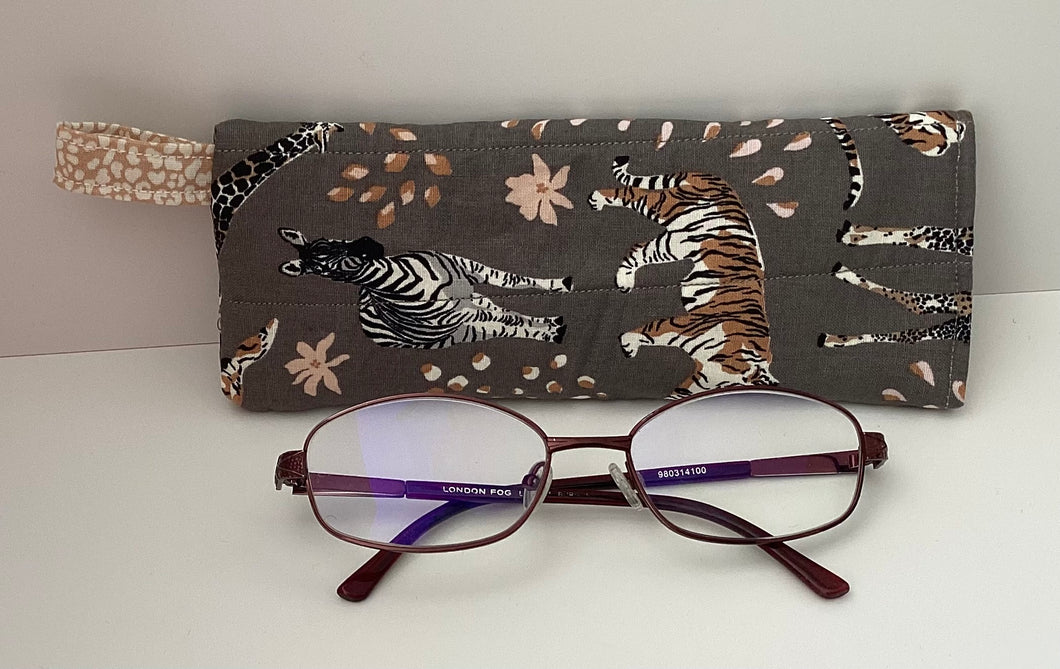 Eye Glass Case: Zoo