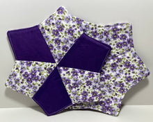 Load image into Gallery viewer, Star Mug Mat Coaster: Flowers
