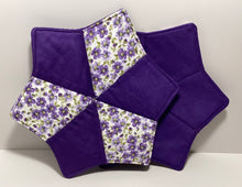 Load image into Gallery viewer, Star Mug Mat Coaster: Flowers
