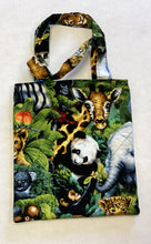 Load image into Gallery viewer, Tote Bag Mini: Zoo Animals
